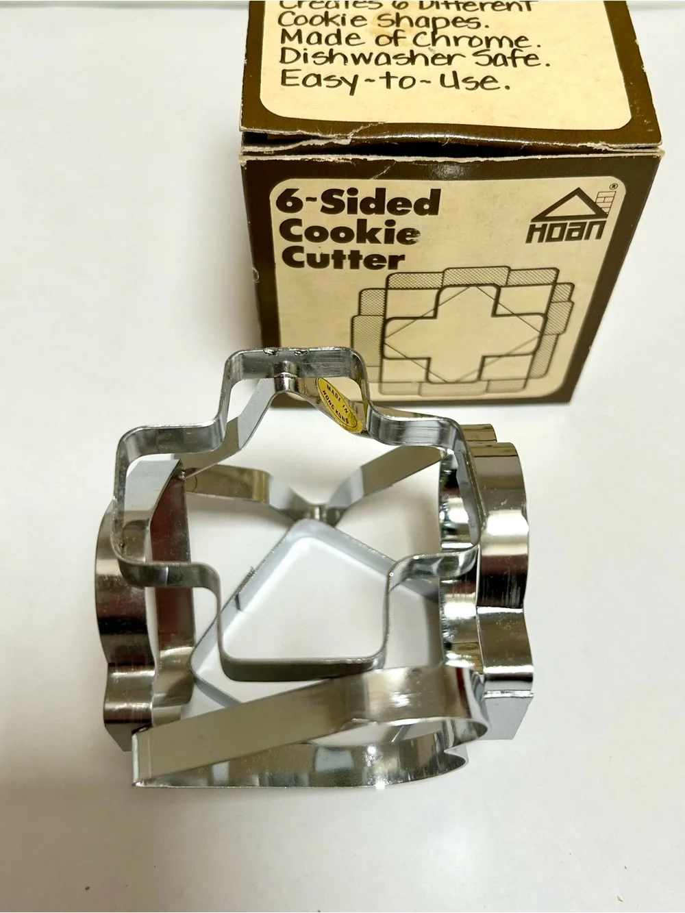 HOAN 6 Sided Cookie Cutter Vintage Hong Kong
